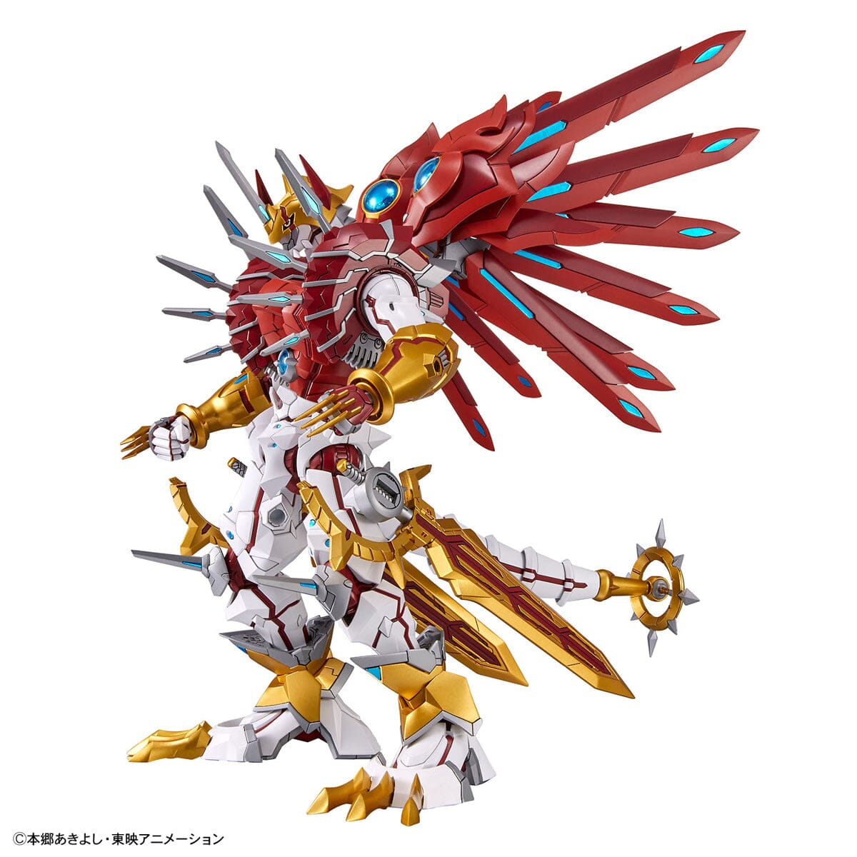 Digimon Savers Figure-rise Standard Amplified ShineGreymon Model Kit ...