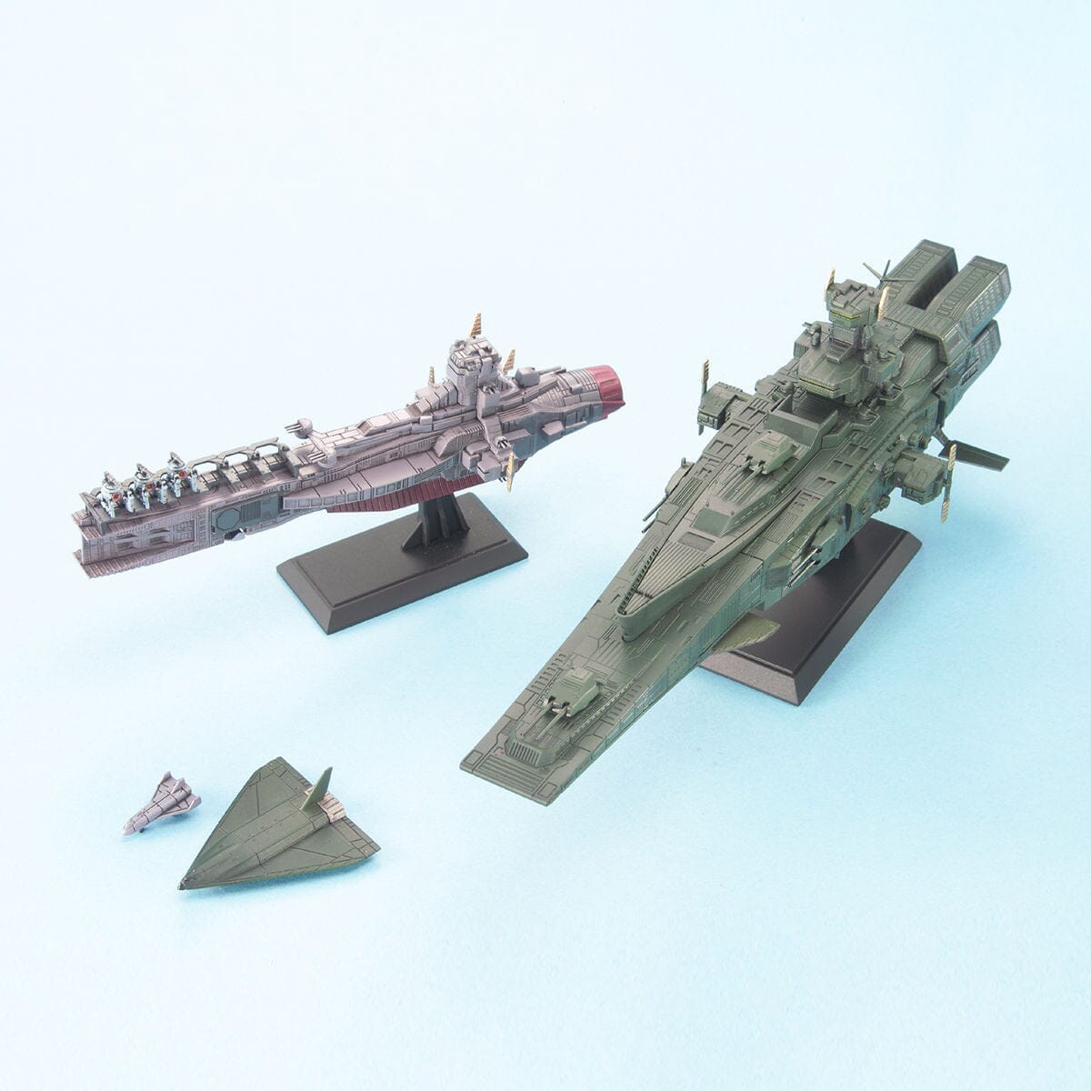 Mobile Suit Gundam EX Model #23 Salamis & Magellan-class 1/1700 Scale Model Kit Set