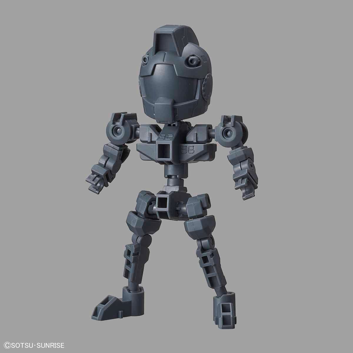 Gundam SD Gundam Cross Silhouette Frame (Gray) Model Kit
