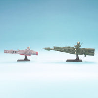 Mobile Suit Gundam EX Model #23 Salamis & Magellan-class 1/1700 Scale Model Kit Set