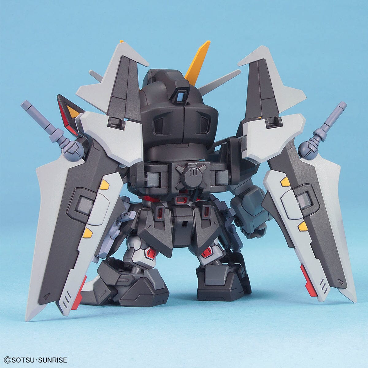 Figura Gundam Strike Noir Tamashii Nations - Robot Spirits A.N.I.M.E., Mobile Suit Gundam Seed C.E.73 Stargazer, Set Con Armi