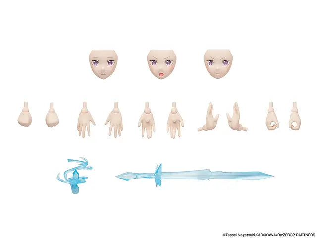 Re Zero Starting Life in Another World Kadokawa Plastic Model Series Emilia Model Kit