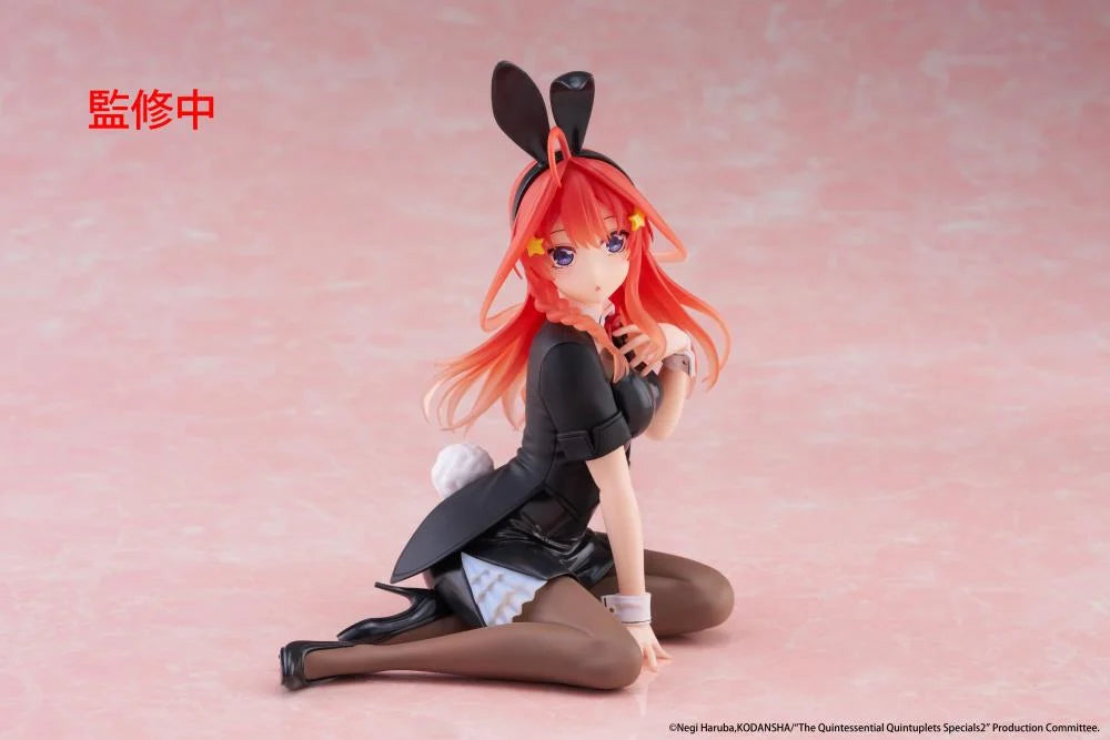 The Quintessential Quintuplets Desktop Cute Itsuki Nakano (Bunny Ver.) Figure