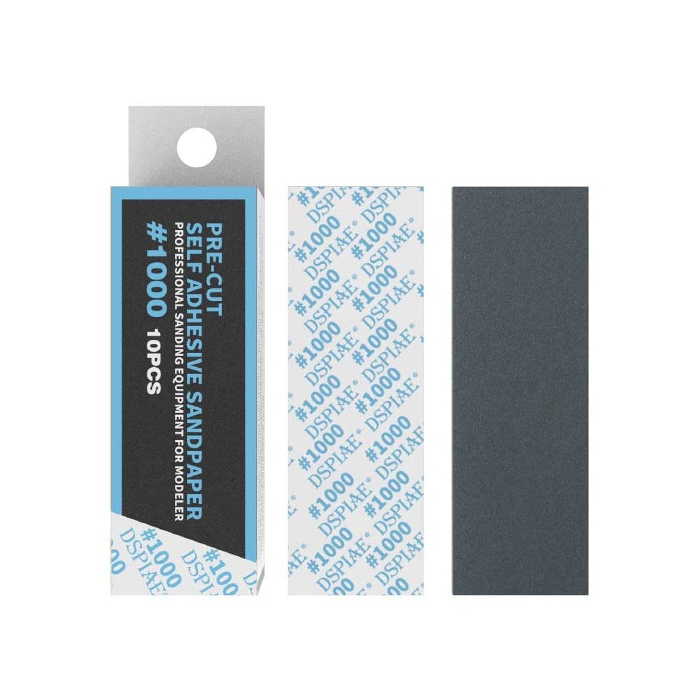 DSPIAE WSP-MA1000 1000# Pre-Cut Adhesive Sandpaper
