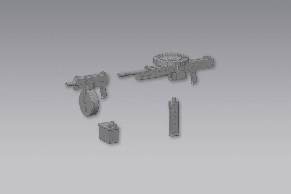 M.S.G. Modeling Support Goods Weapon Unit 40 Multi-Caliber