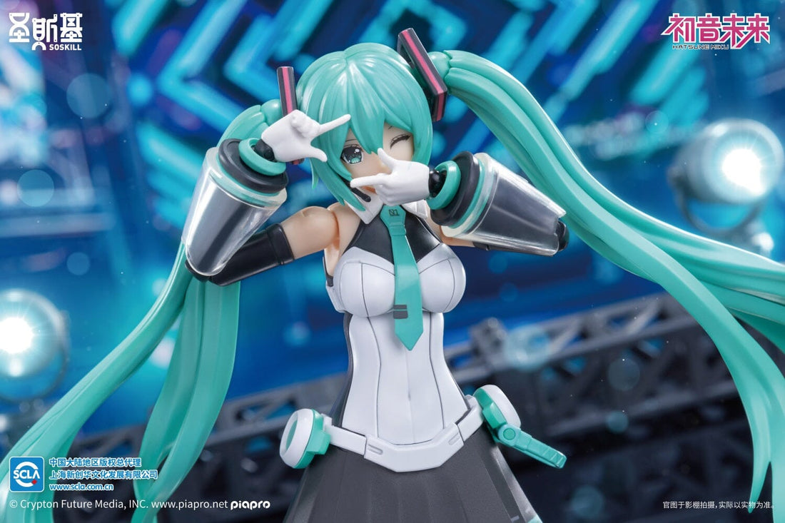 Vocaloid Hatsune Miku (Sing the Future Ver.) Mecha Girl Model Kit – USA ...