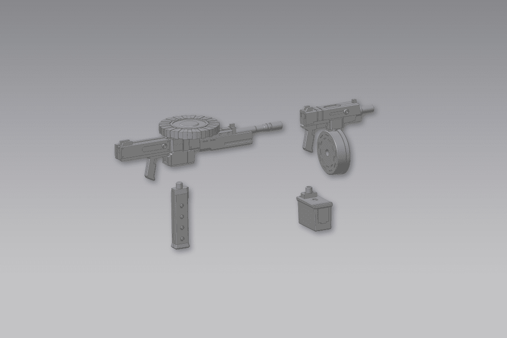 M.S.G. Modeling Support Goods Weapon Unit 40 Multi-Caliber