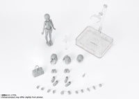 S.H.Figuarts DX Body-chan School Life Edition Set (Gray Color Ver.)