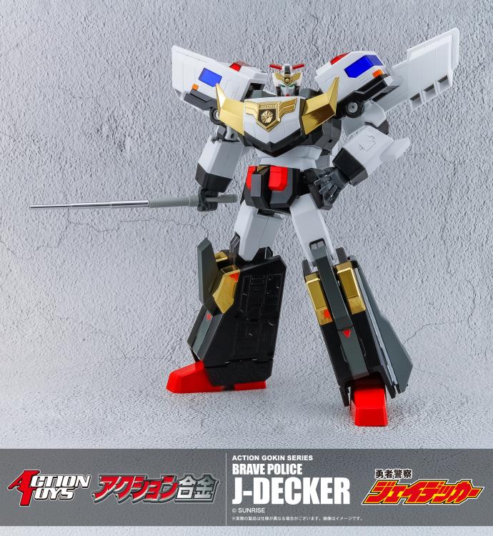Brave Police J-Decker Action Gokin Series J-Decker Action Figure