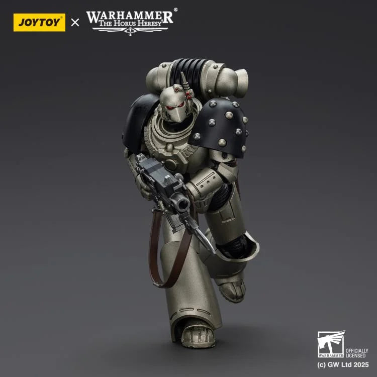 Warhammer The Horus Heresy Iron Warriors MKVI Tactical Sergeant with Power Sword and Plasma Pistol 1/18 Scale Action Figure