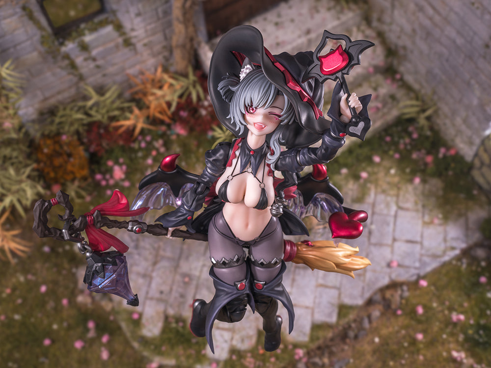 Witch of the Other World Apprentice Witch Hoshikawa Cat (Black Hair Ver.) 1/12 Scale Action Figure