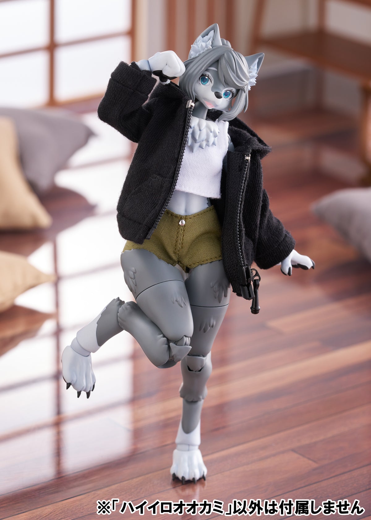 Aoshima KEMOPLA #KP-03R Gray Wolf