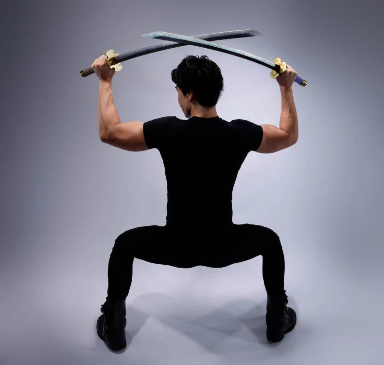 One Piece Proplica Roronoa Zoro Three Sword Style Set