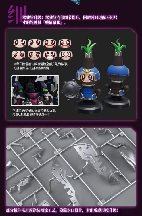 Fruity Robo Demon Claw Model Kit