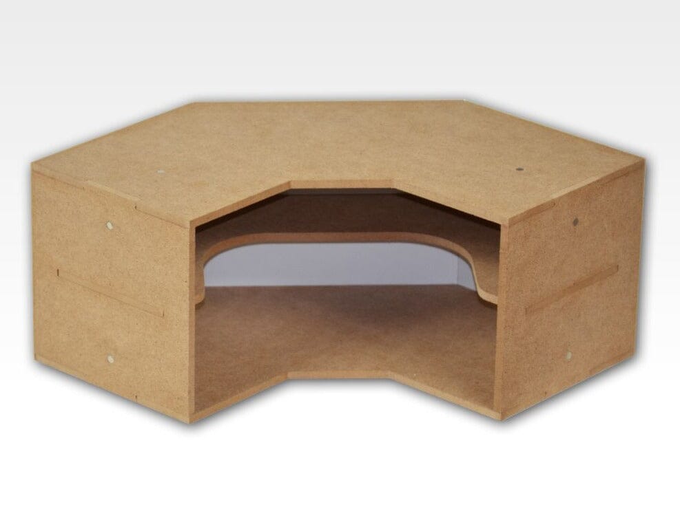 OM04 Corner Shelves Module