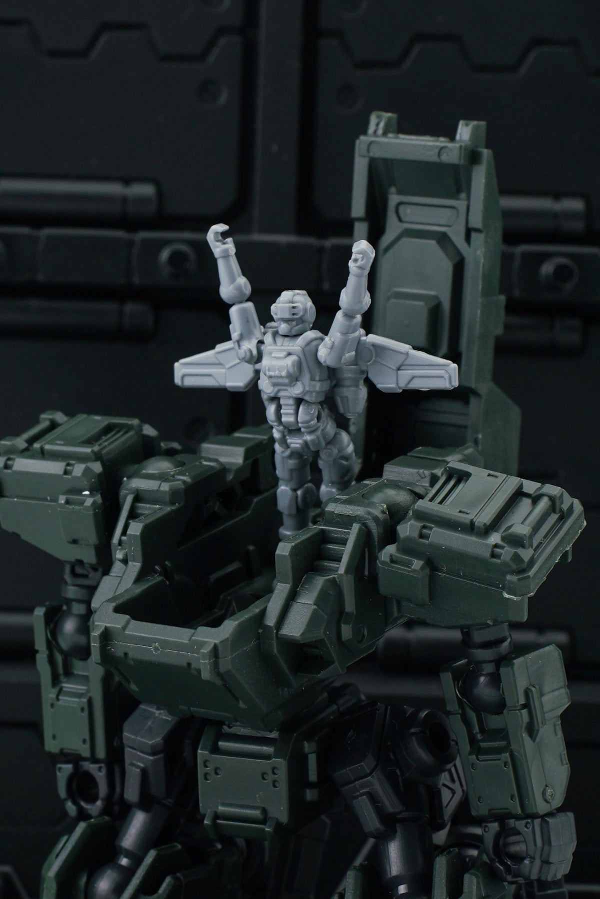 Sheik Mainland 1/60 MUCC-F2 3 Min Project Mobile Unit Coordinated Combat Team (Grey) Model Kit