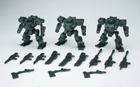 3 Minutes Planning Series Strong Shield Plastic 1/60 Scale Model Kit (Set of 3)