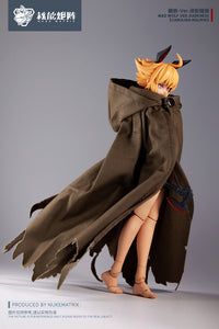 Cyber Forest Fantasy Girls Mad Wolf Ver. Darkness Carolina-Rolphe 1/12 Scale Model Kit