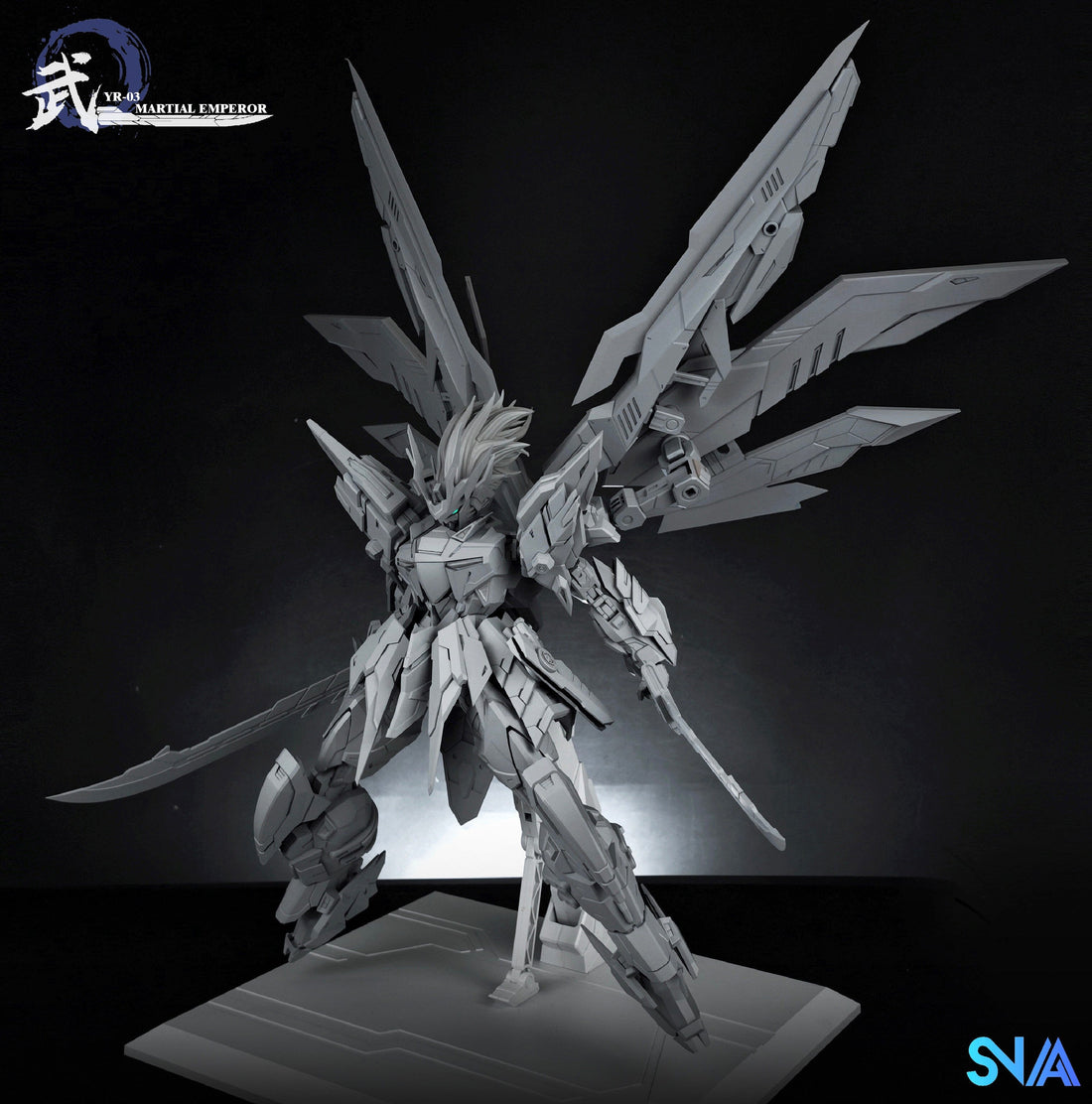 Mô Hình Lắp Ráp SNAA 1/100 MARTIAL EMPEROR YR-03 Plastic Model Kits Mô Hình Lắp Ráp SNAA 1/100 MARTIAL EMPEROR YR-03 Plastic Model Kits