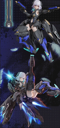 Mecha Angel Series Black Swan Elysia 1/12 Scale Model Kit – USA