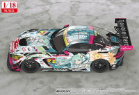 Hatsune Miku GT Project 1/18 Scale Good Smile Hatsune Miku AMG 2017 SUPER GT Ver.