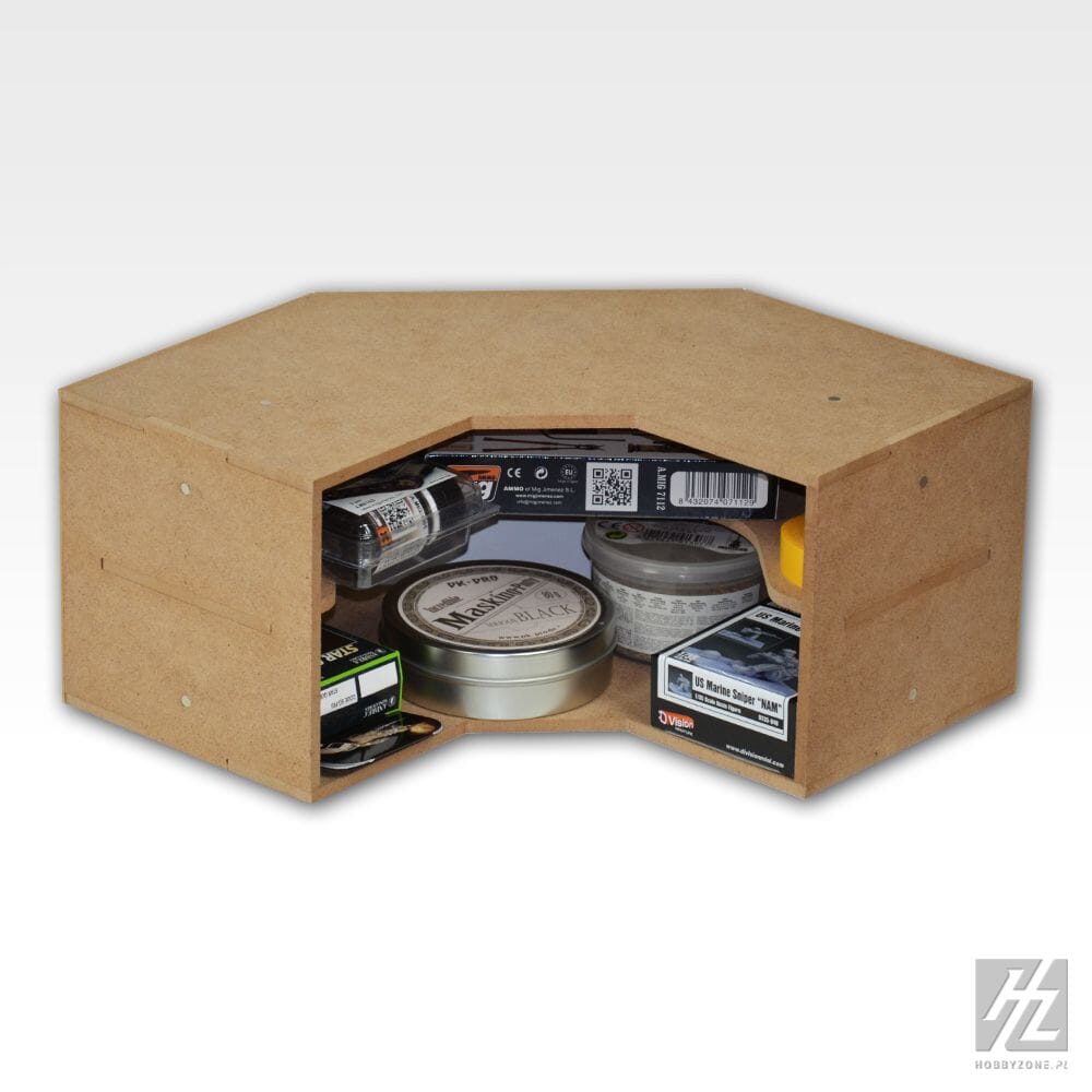 OM04 Corner Shelves Module