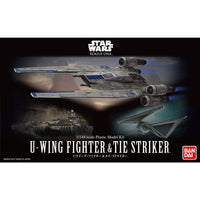 Rogue One A Star Wars Story U-Wing Fighter & TIE Striker 1/144 Scale Model Kit