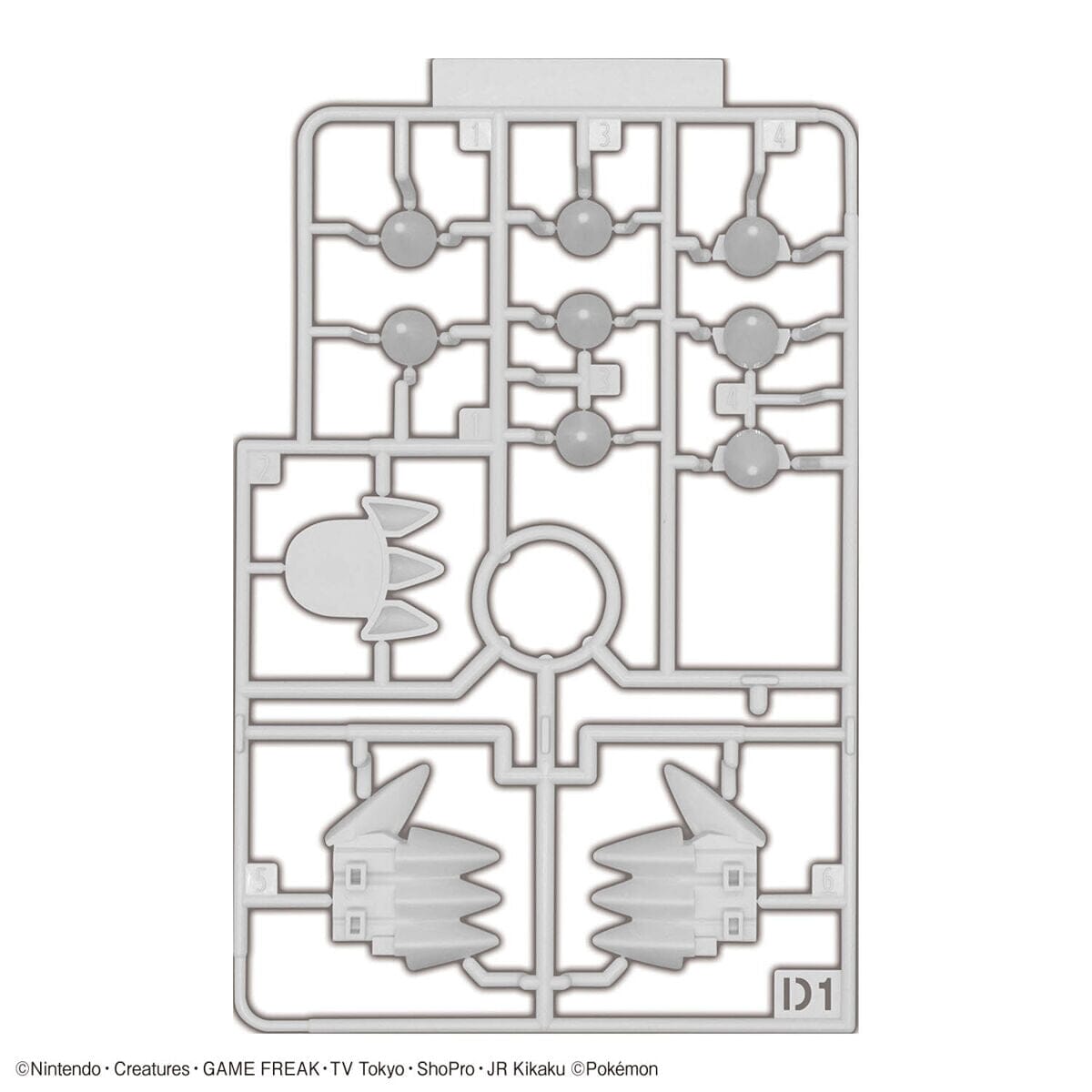 Pokemon Select Series 54 Groudon Model Kit