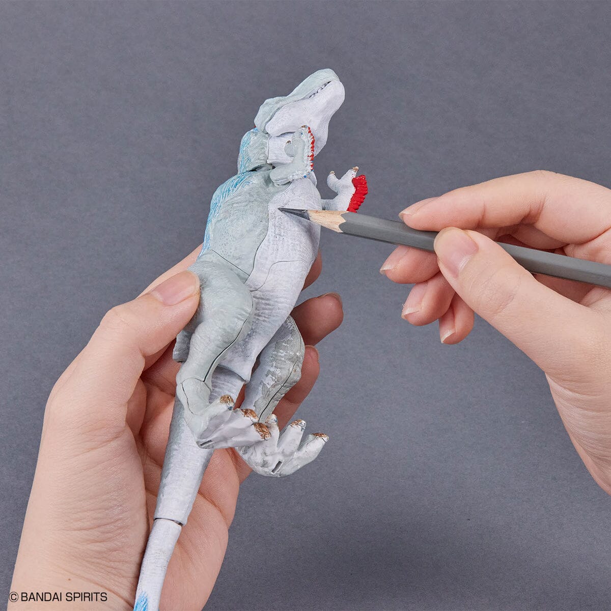 Bandai Plannosaurus Tyrannosaurus Model Kit - Painting Version Dinosaur Build