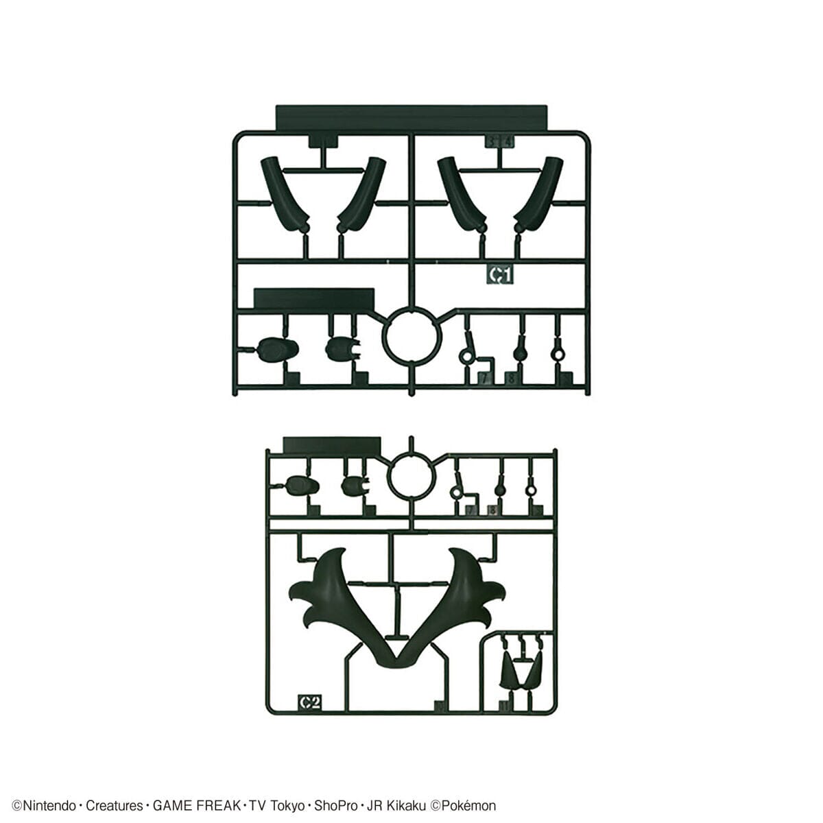 Pokemon Select Series 56 Meowscarada Model Kit