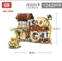 LOZ Ancient Street 1943 Honeybee House