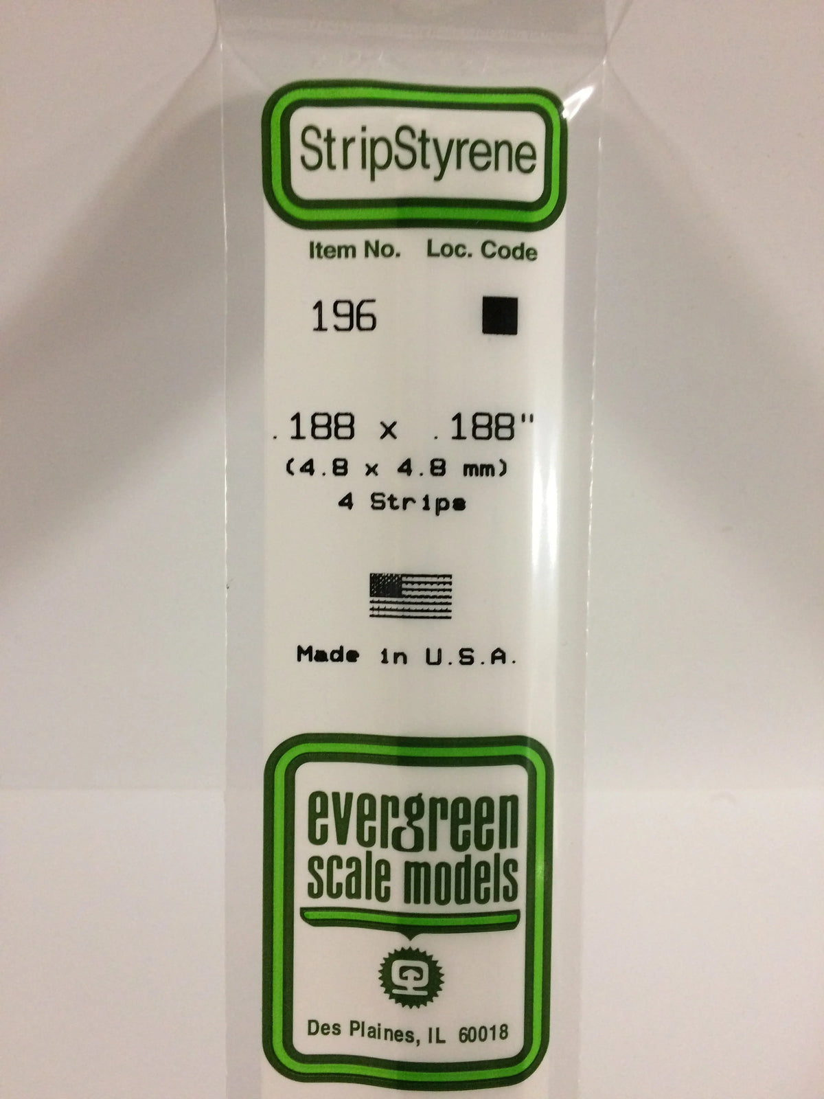 .188 X .188 Strips