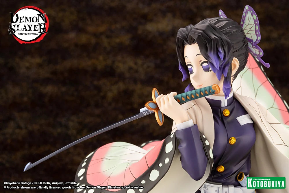 Demon Slayer Kimetsu no Yaiba ArtFX J Shinobu Kocho 1/8 Scale Figure