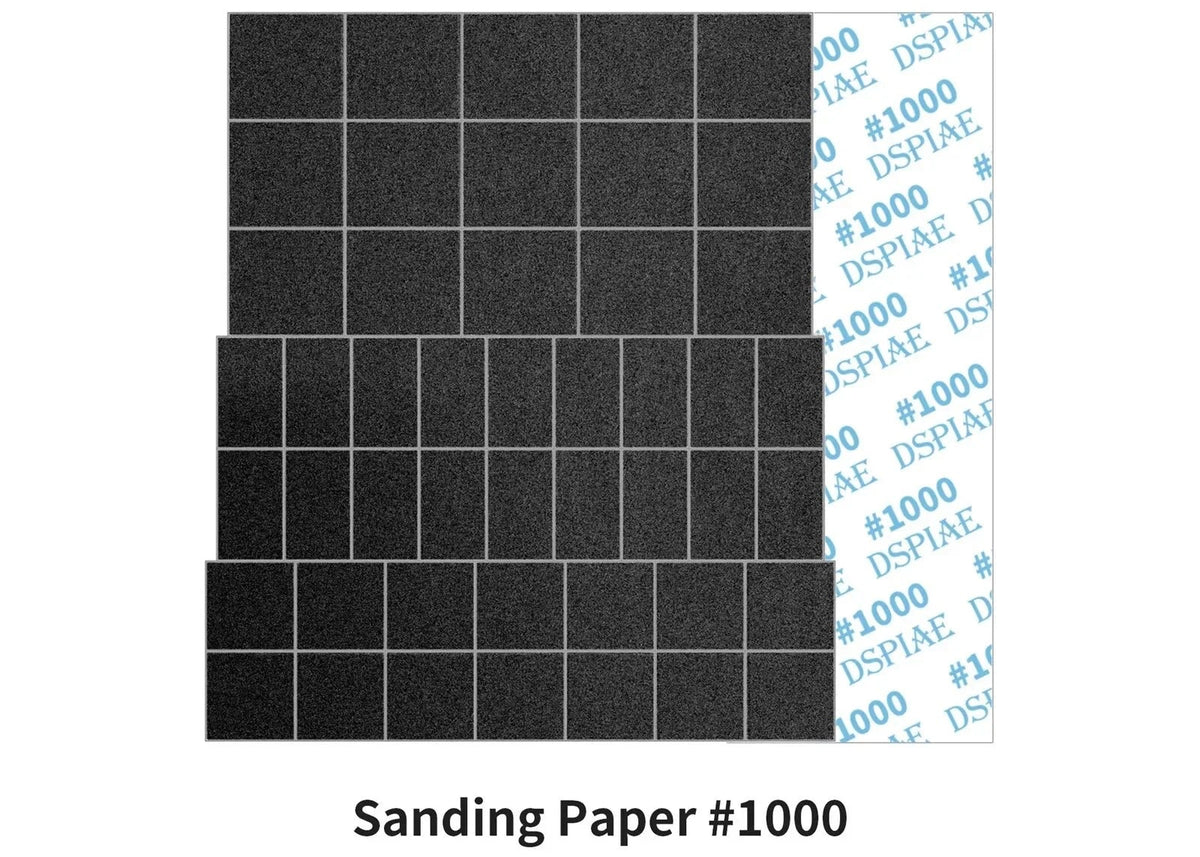 DSPIAE MSP-ES10 Sanding Paper for Arc Reciprocating Sanding Head #1000