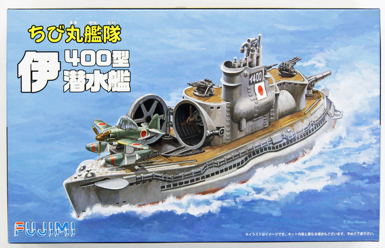 Fujimi Chibimaru Ship I-400 Submarine