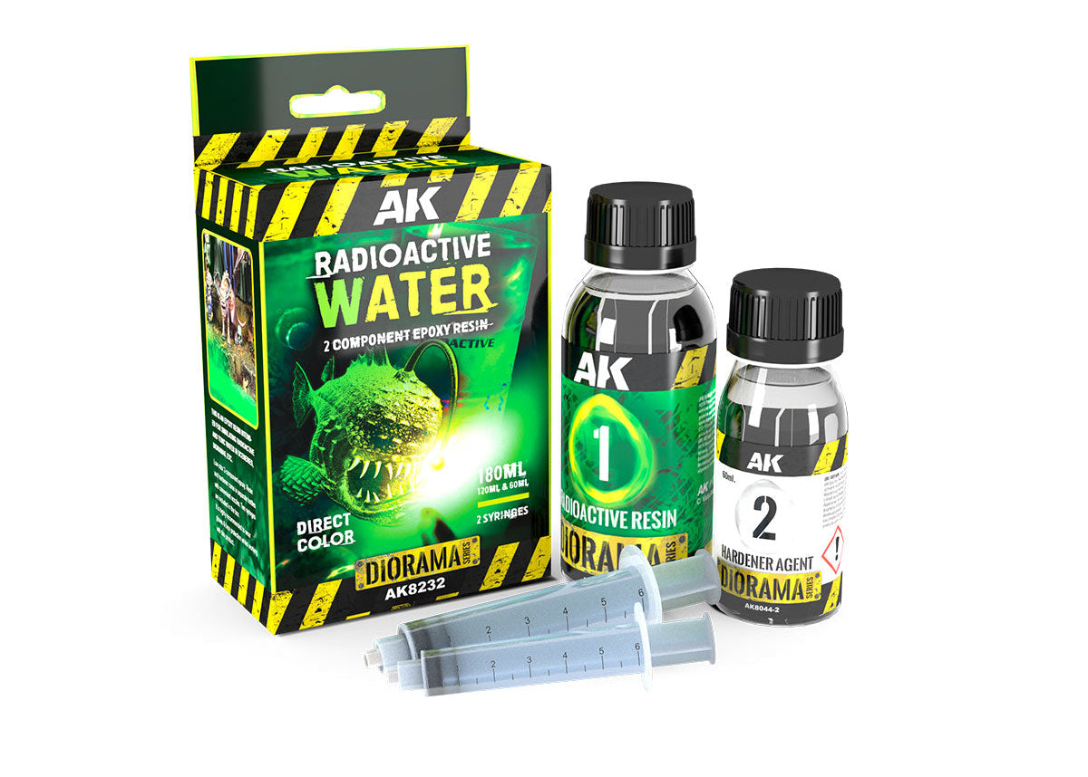 AK Interactive Resin Radioactive Water Components Epoxy Resin 180ml