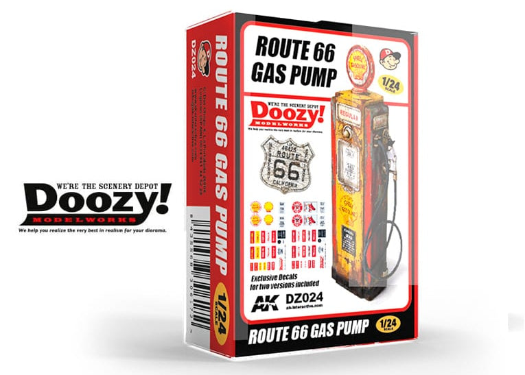 Doozy 1/24 Route 66 Gas Pump