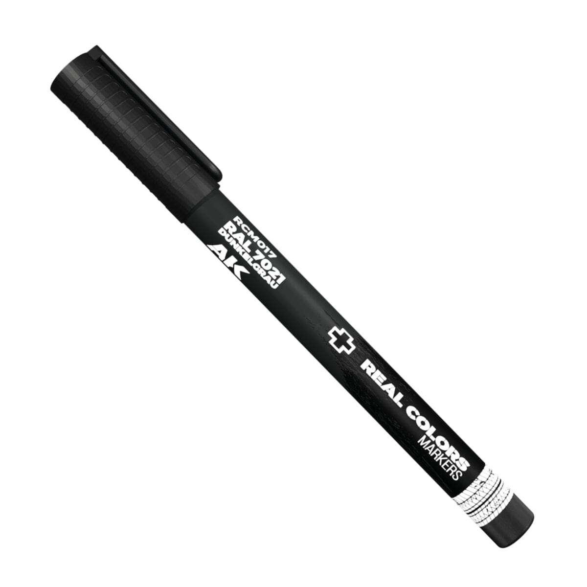 AK Interactive Real Colors Marker Dunkelgrau RAL7021 Acrylic  Paint