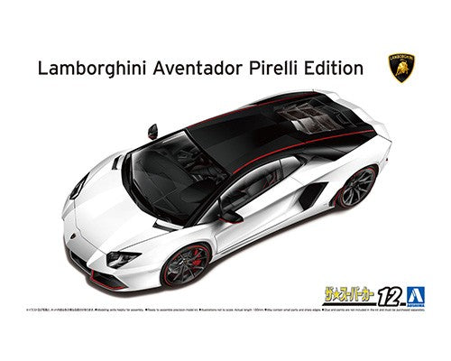 Aoshima 1/24 Lamborghini Aventador '15 Pirelli Edition