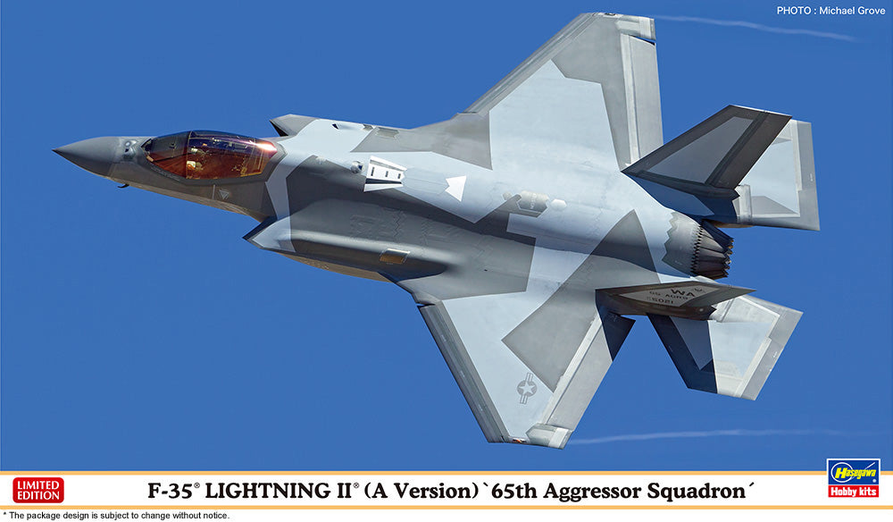 Hasegawa 1/72 F-35A Lightning II "65th Aggressor Squadron"
