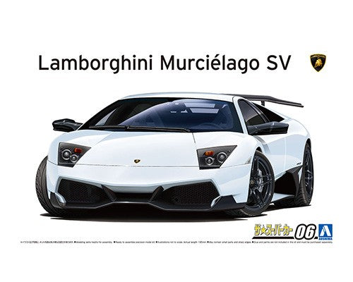 Aoshima 1/24 '09 Lamborghini Murcielago LP670-4 SV