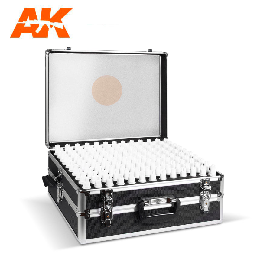 AK Interactive 3G Acrylics Briefcase - 236 Colors Full Range