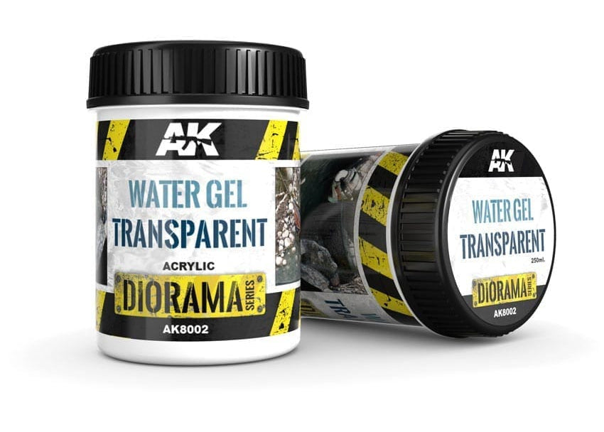 AK Interactive Water Gel Transparent - 250ml (Acrylic)
