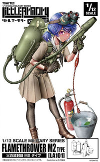 Little Armory LA101 Flamethrower M2 Type 1/12 Scale Accessory Set