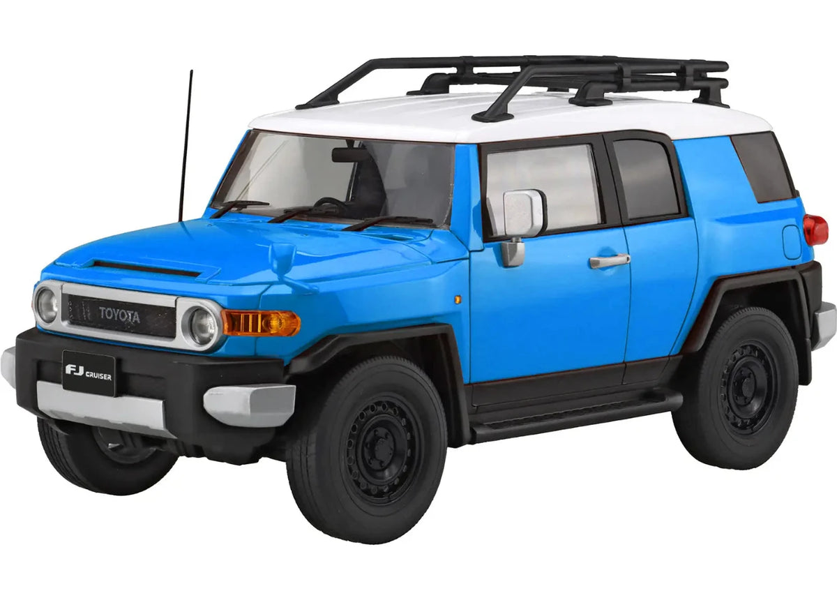 Fujimi 1/24 Snap Kit, Toyota FJ Cruiser (Two-tone Blue/2011) Special Edition (w/Outdoor Parts) C-NX-26 EX-1