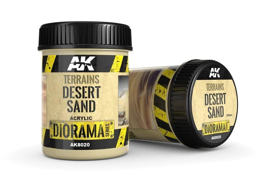 AK Interactive Terrains Desert Sand - 250ml (Acrylic)