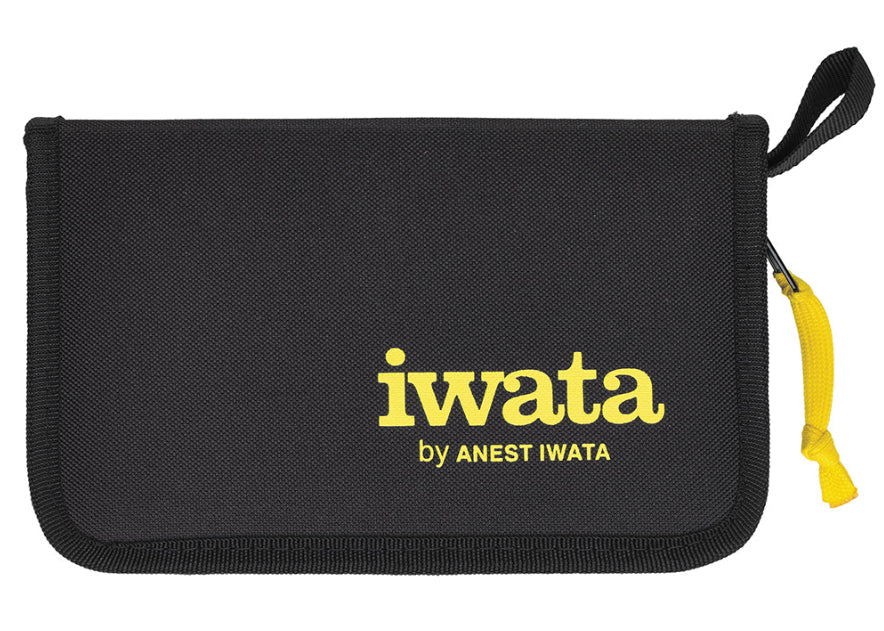 IWATA Eclipse HP-BCS 6-Pack with Zippered Airbrush Case