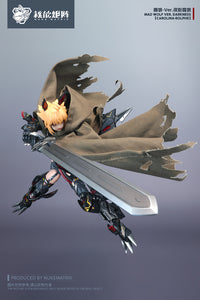 Cyber Forest Fantasy Girls Mad Wolf Ver. Darkness Carolina-Rolphe 1/12 Scale Model Kit