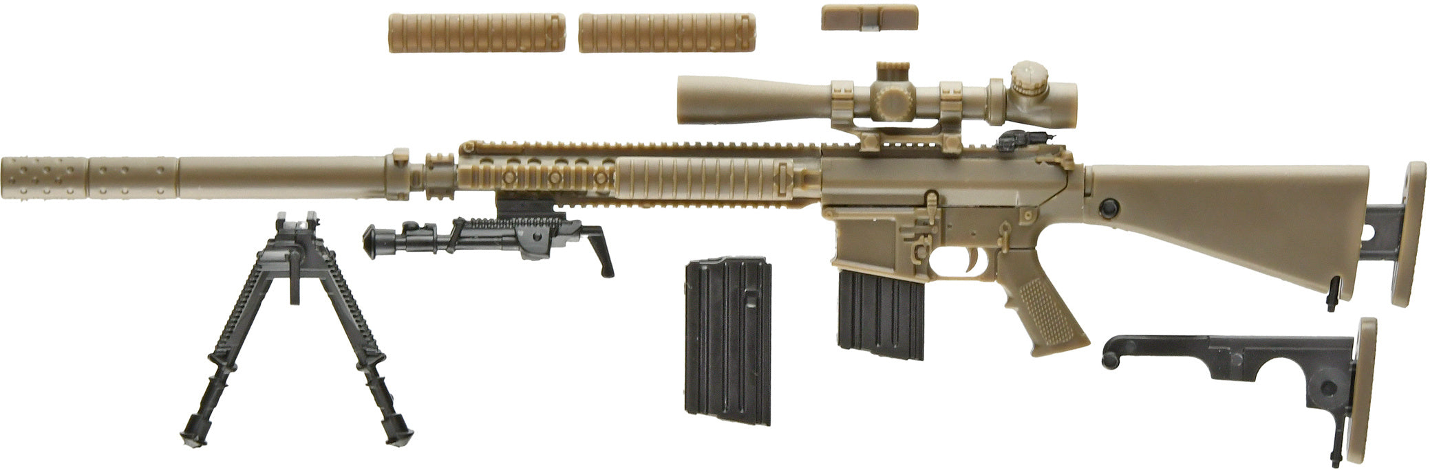 Little Armory LA110 M110SASS Type 1/12 Scale Accessory Set