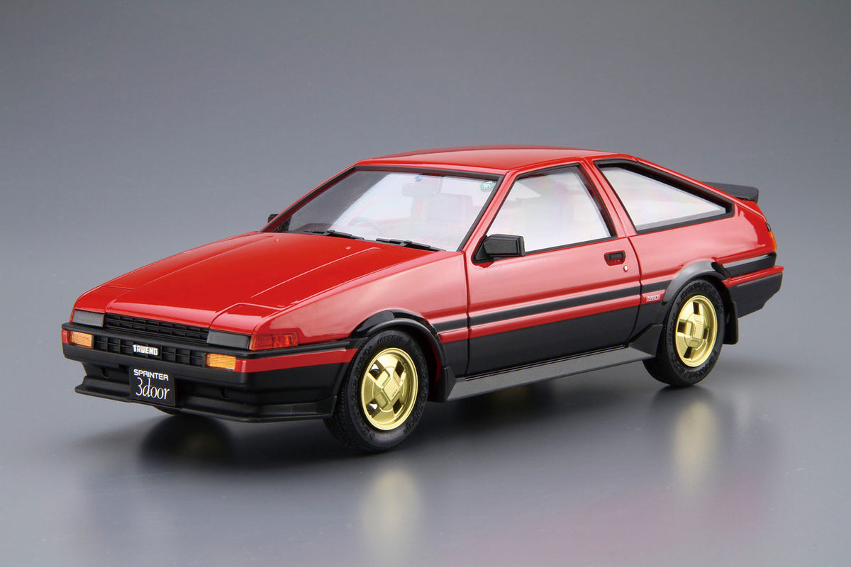 Aoshima 1/24 Model Car #86 Toyota AE86 Sprinter Trueno GT-APEX '84
